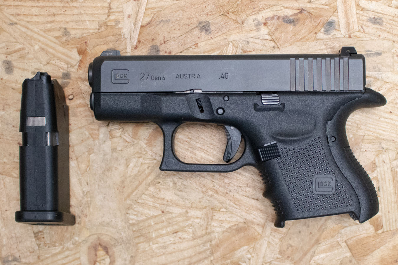 GLOCK 27 Gen4 40 S&W Police Trade-ins (Fair Condition)